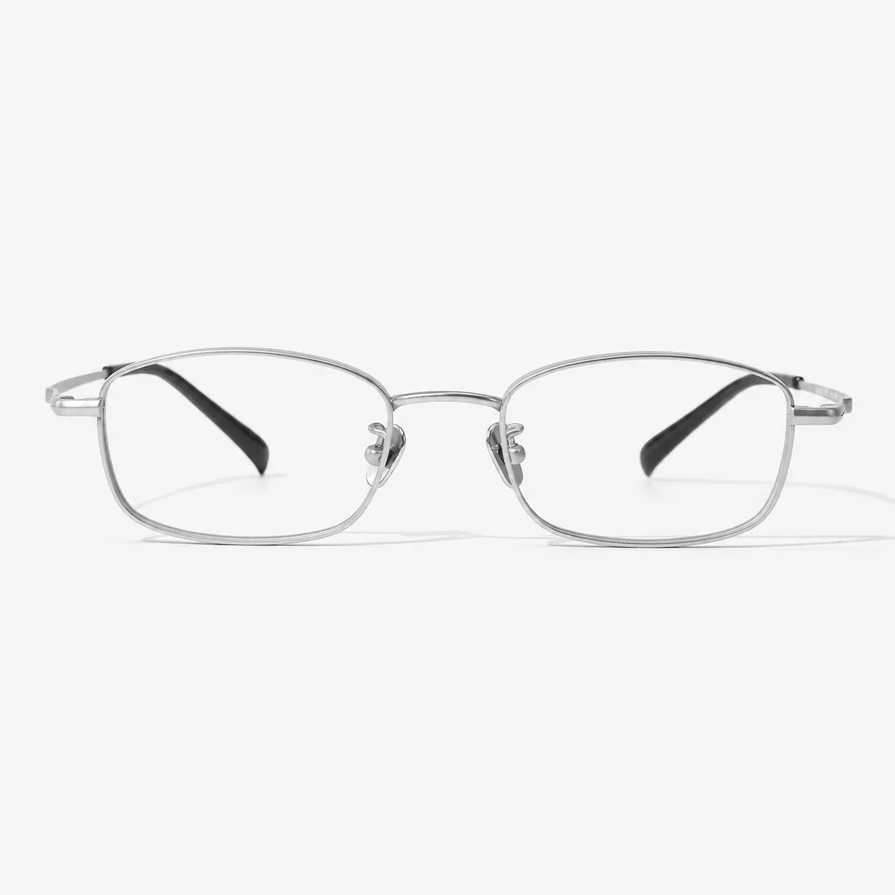 Alia Rectangle Titanium Glasses