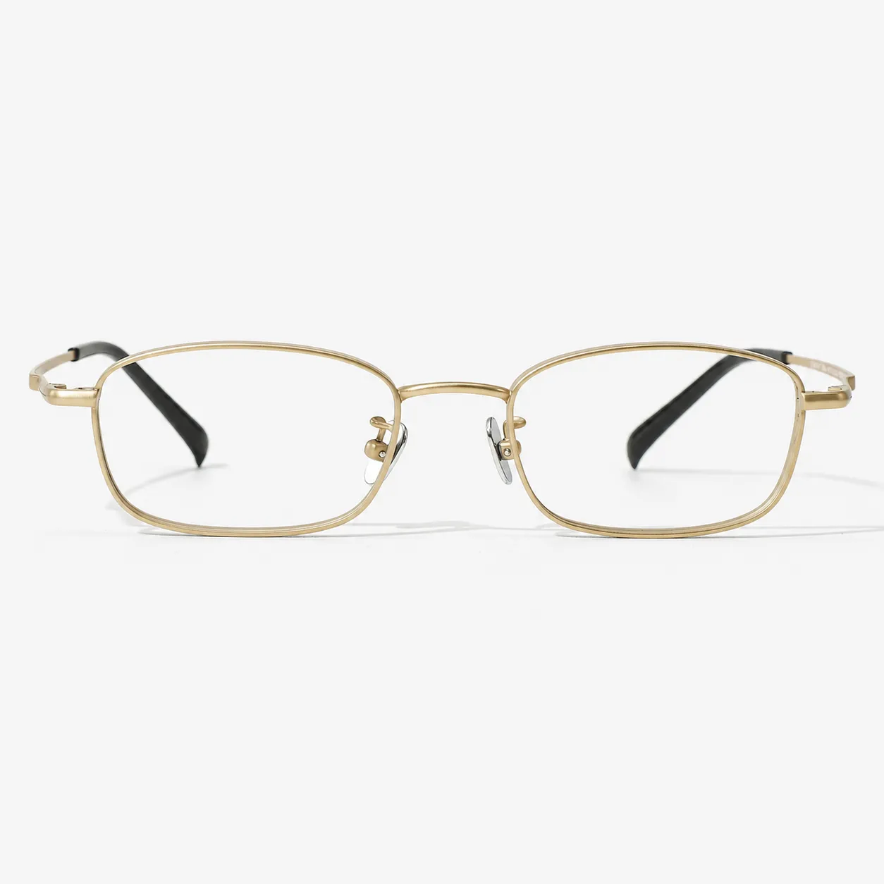 Alia Rectangle Titanium Glasses