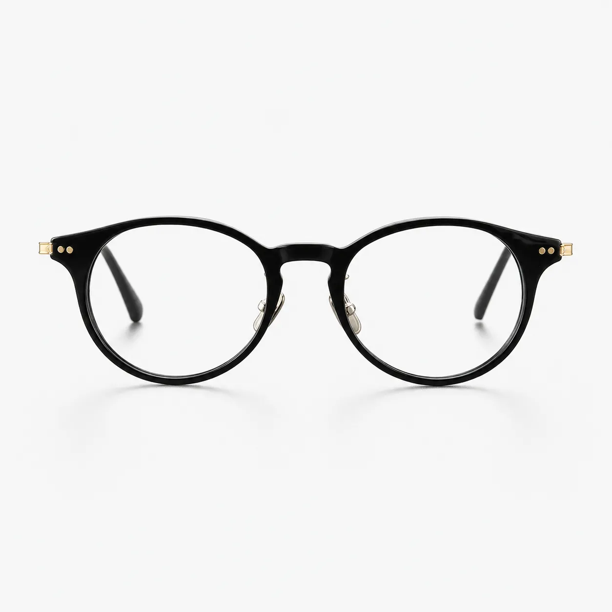Lior Round Acetate and Titanium Glasses