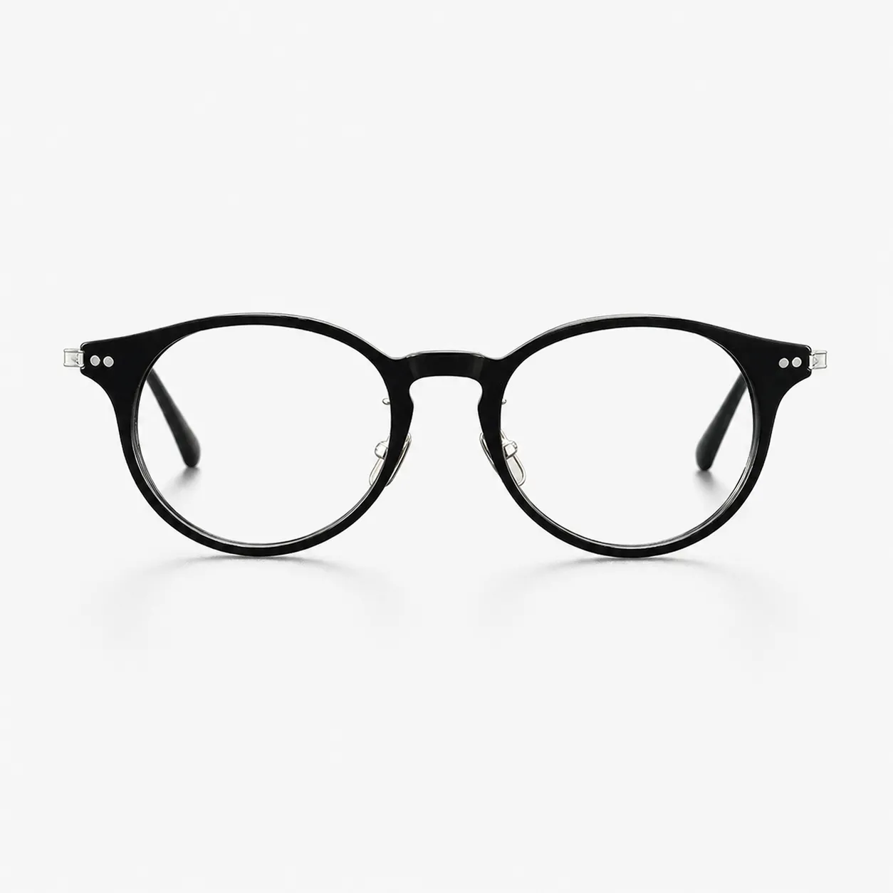 Lior Round Acetate and Titanium Glasses