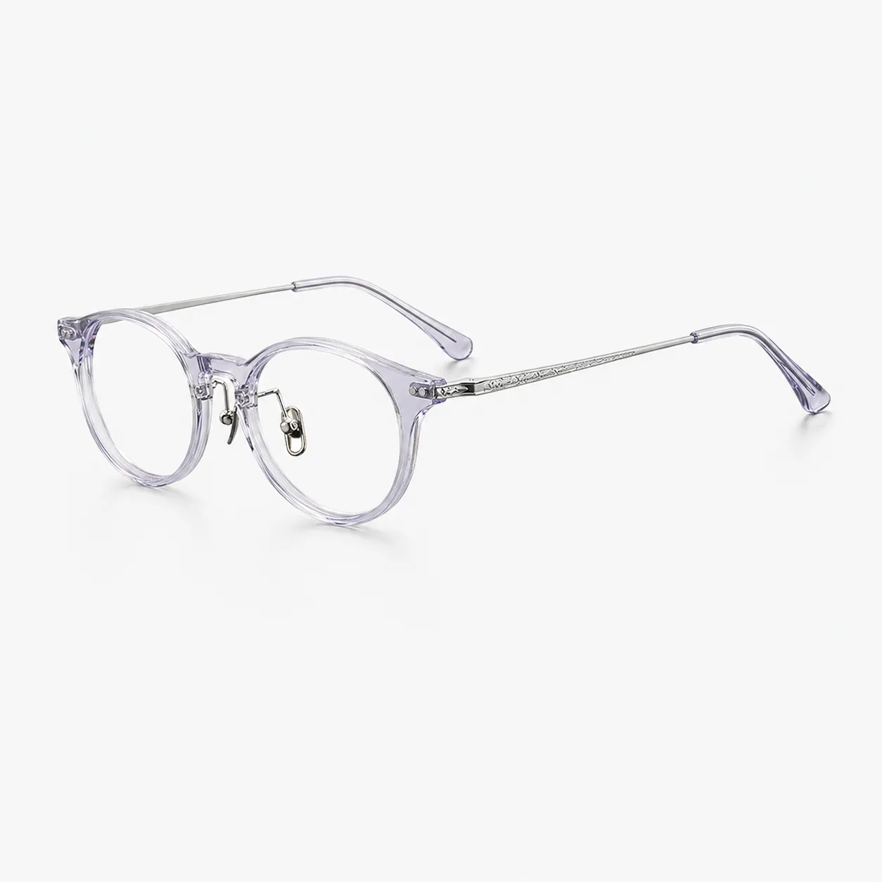 Lior Round Acetate and Titanium Glasses