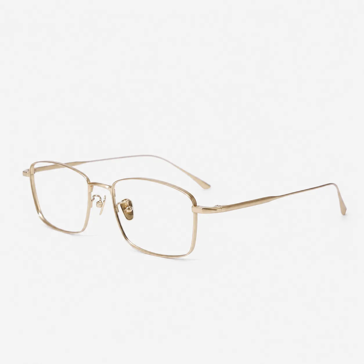 Caden Rectangle Titanium Glasses