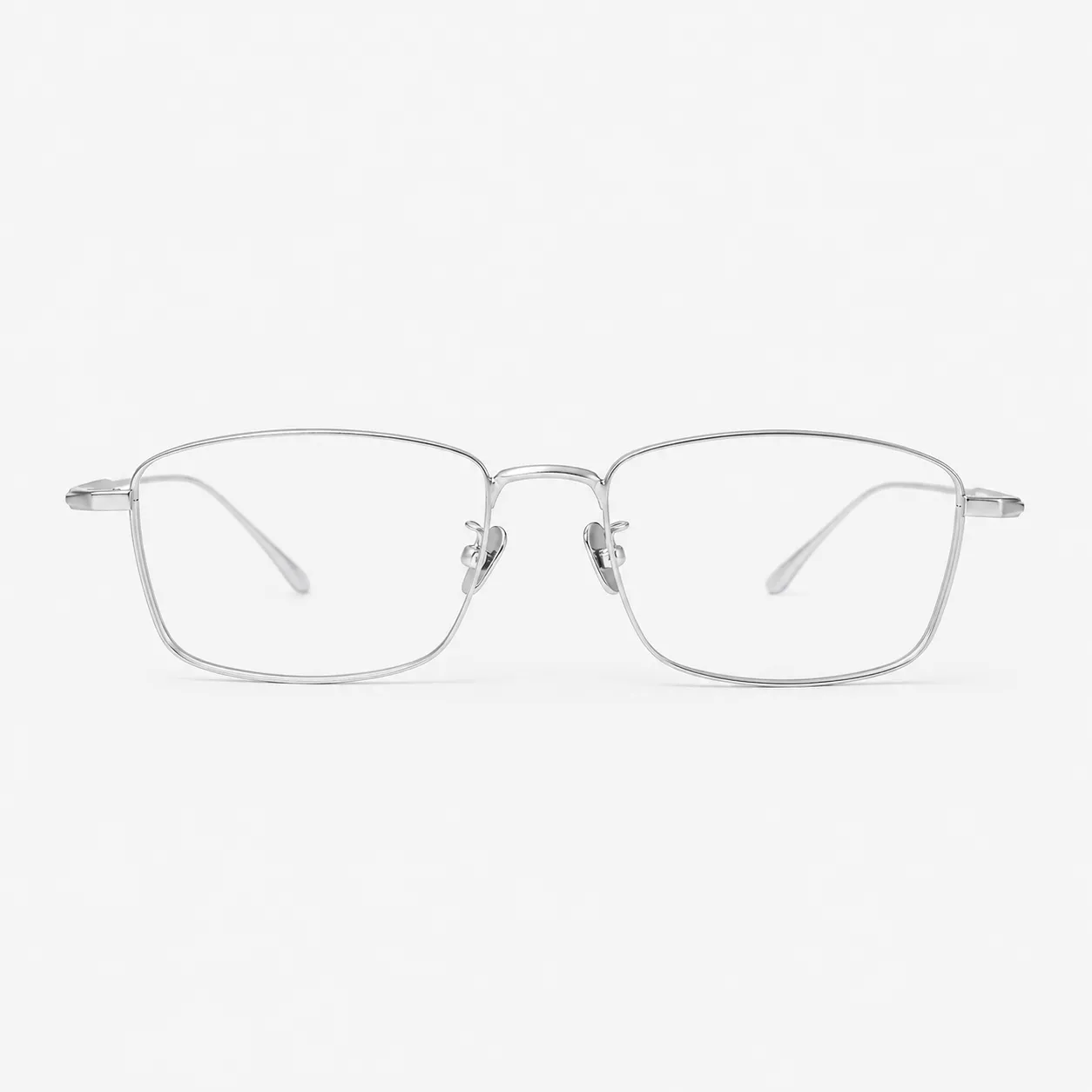 Caden Rectangle Titanium Glasses