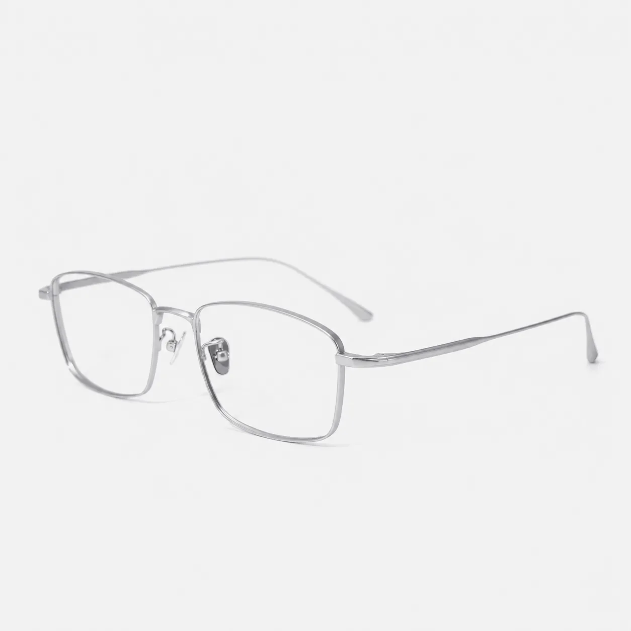 Caden Rectangle Titanium Glasses