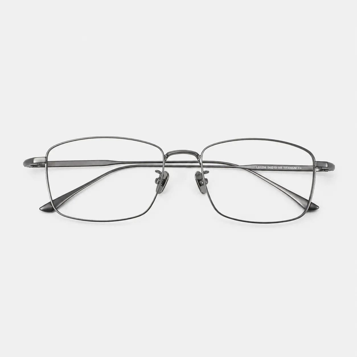 Caden Rectangle Titanium Glasses
