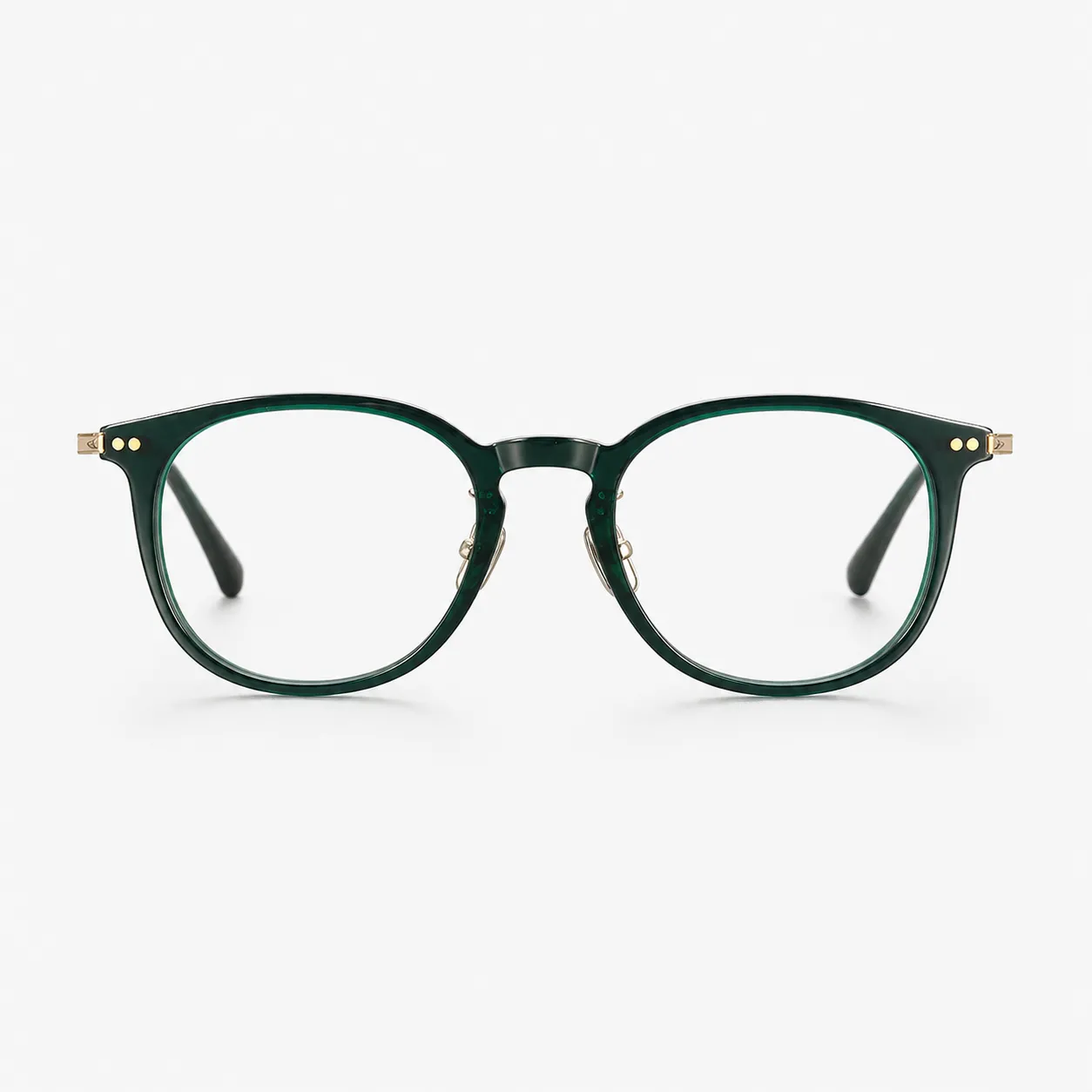 Kalen Round Acetate and Titanium Glasses