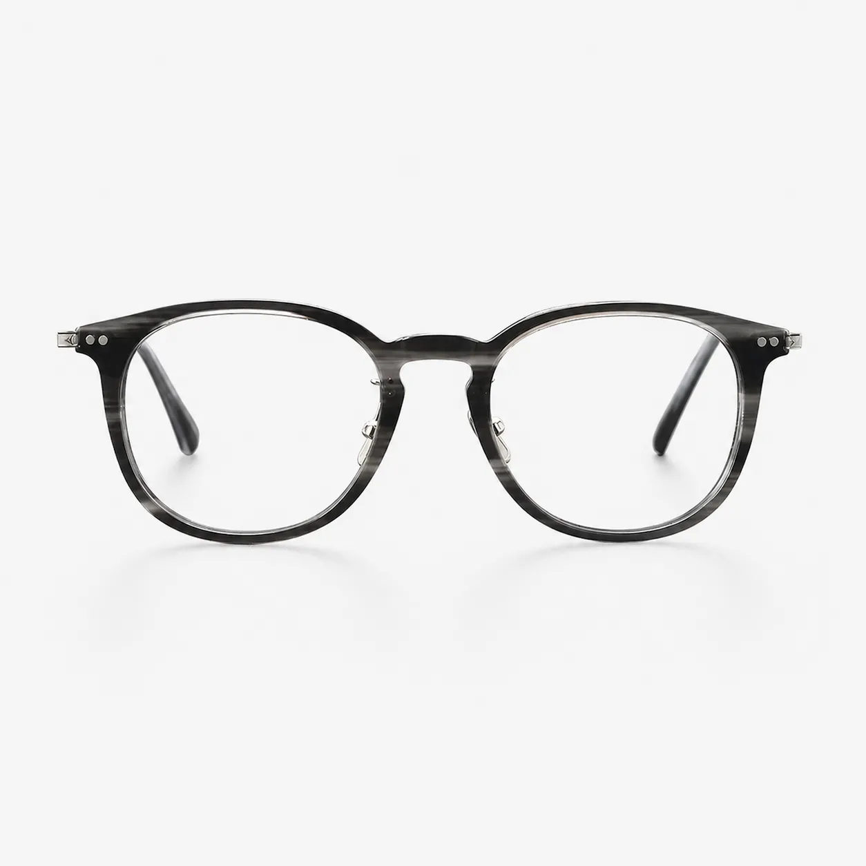 Kalen Round Acetate and Titanium Glasses