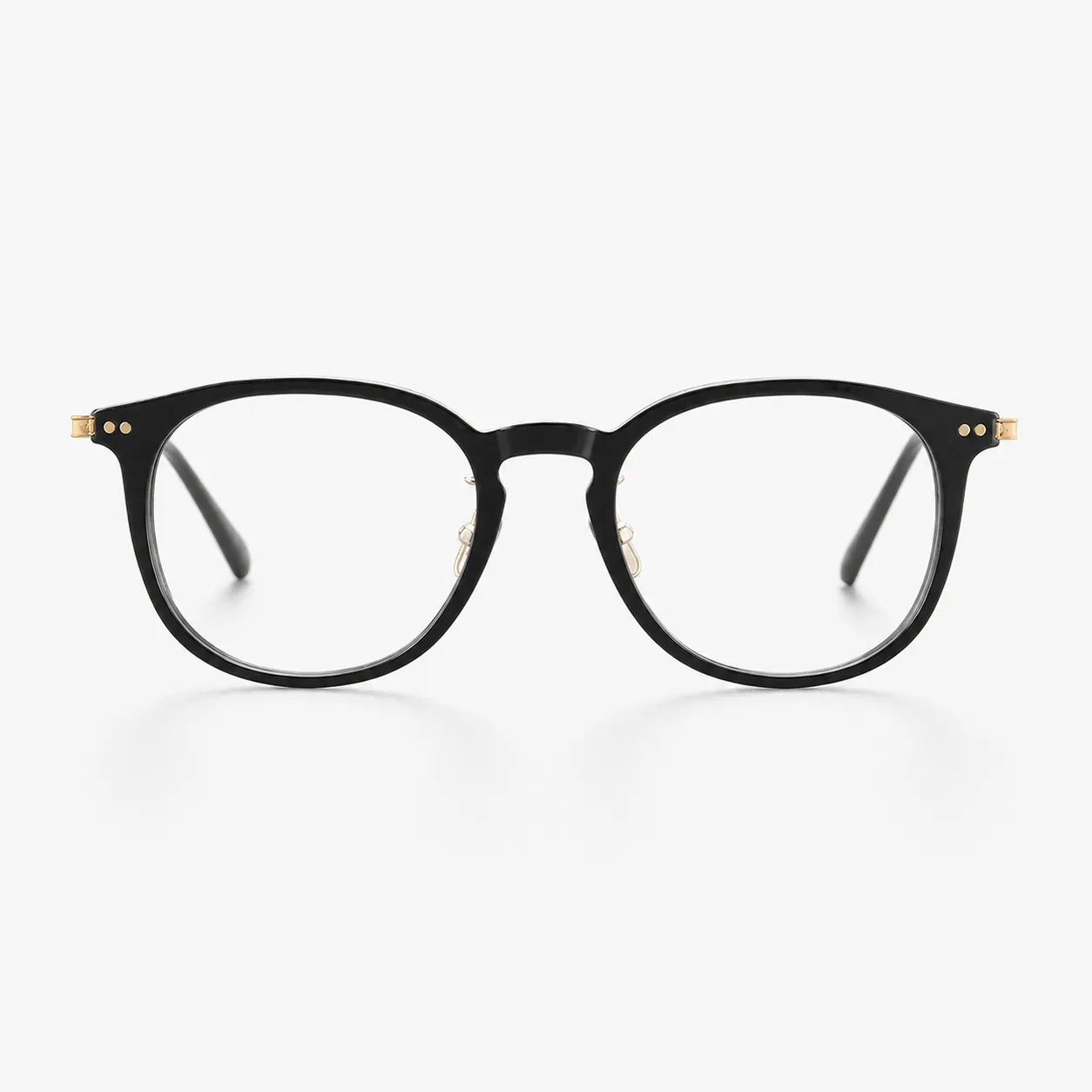 Kalen Round Acetate and Titanium Glasses