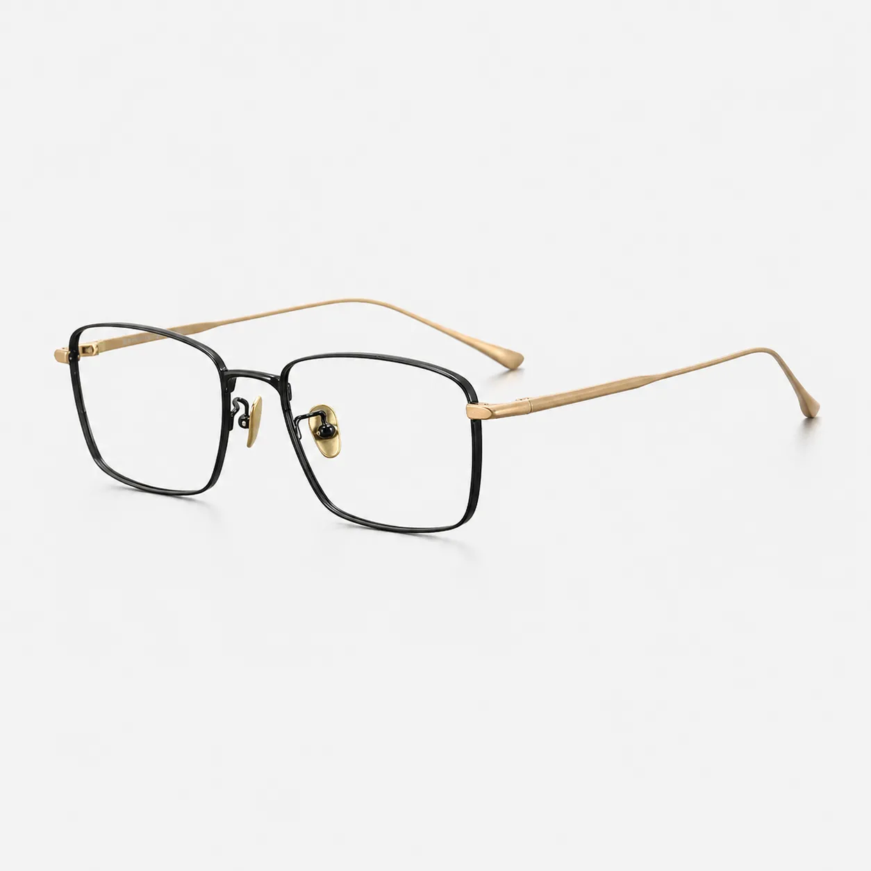 Beren Rectangle Titanium Glasses