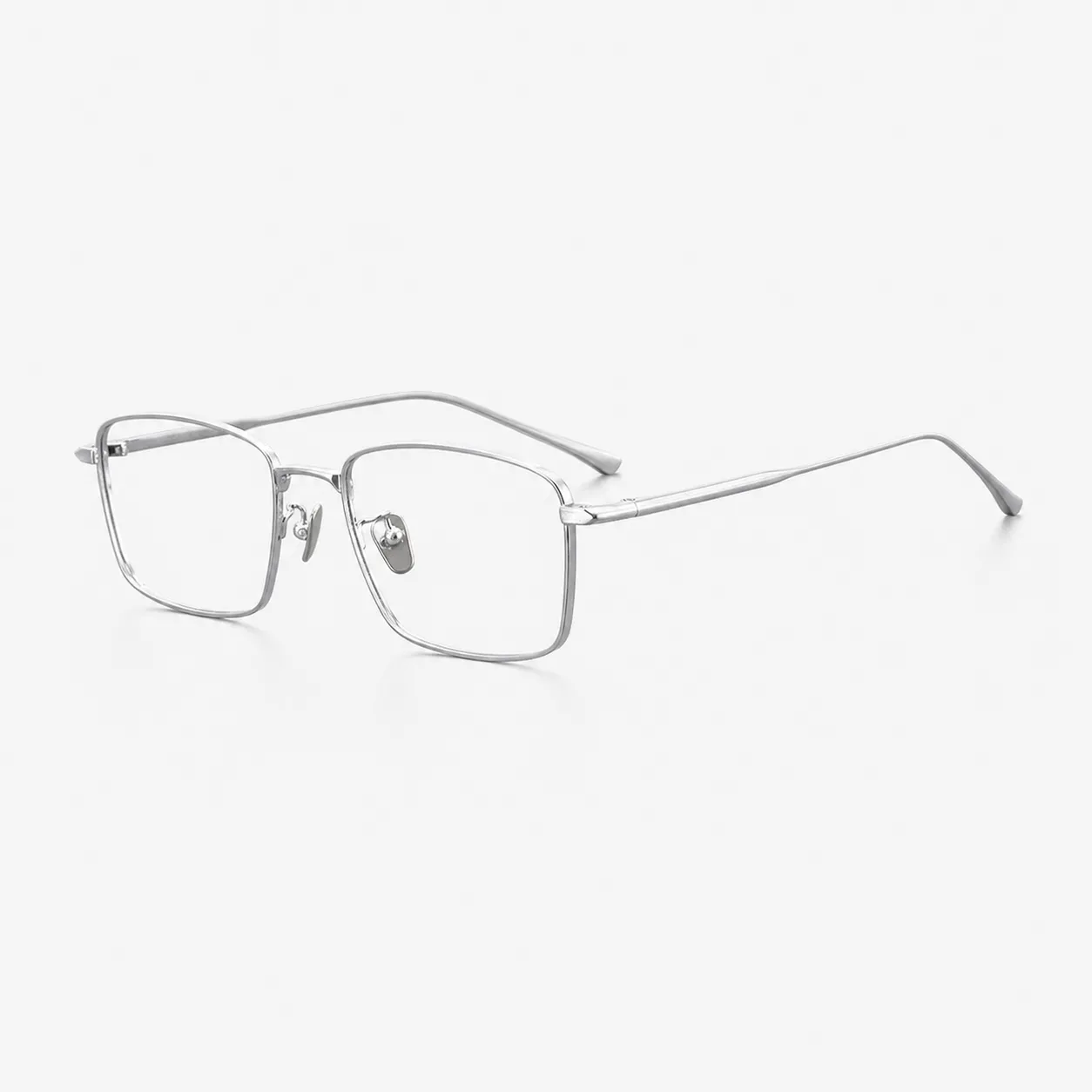 Beren Rectangle Titanium Glasses