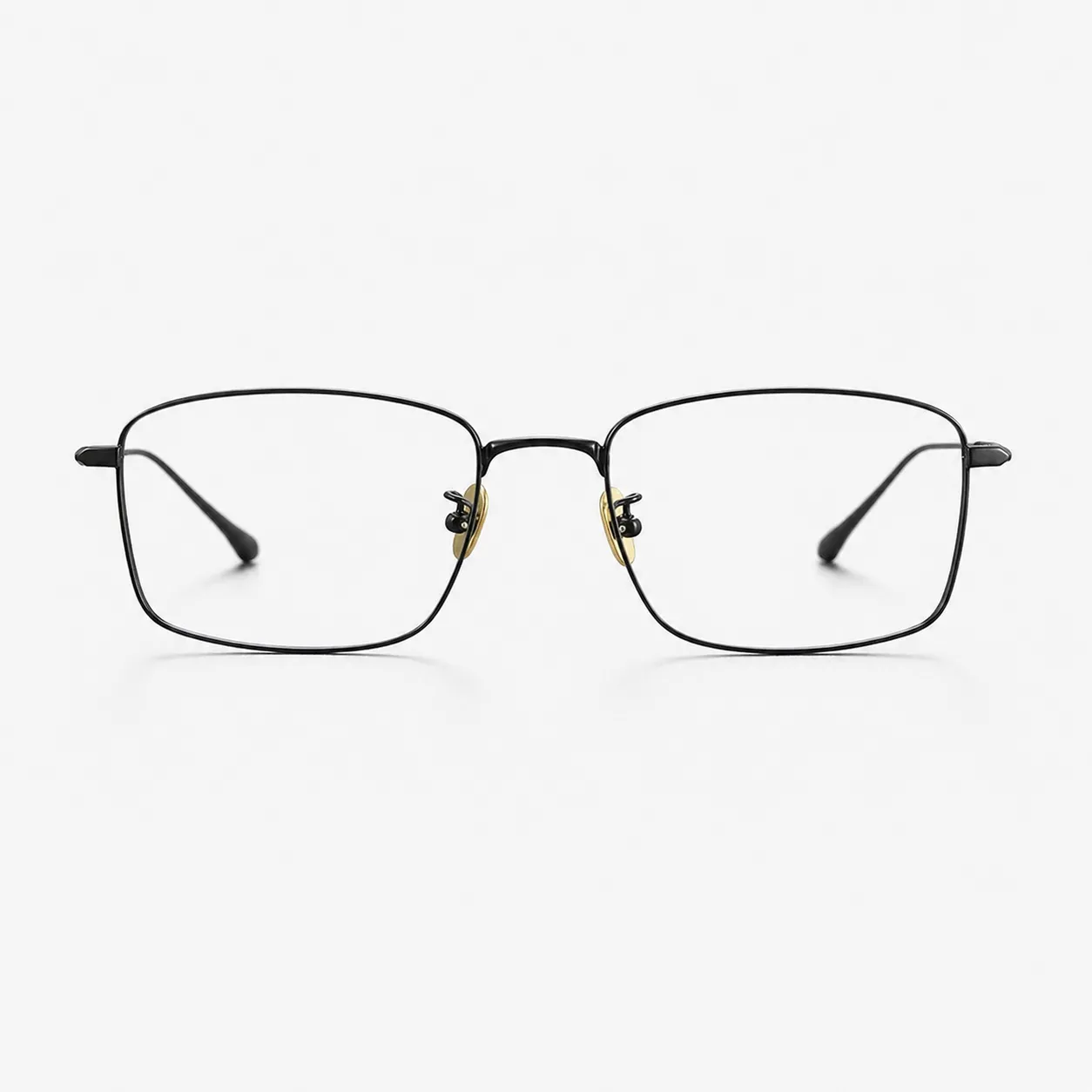 Beren Rectangle Titanium Glasses