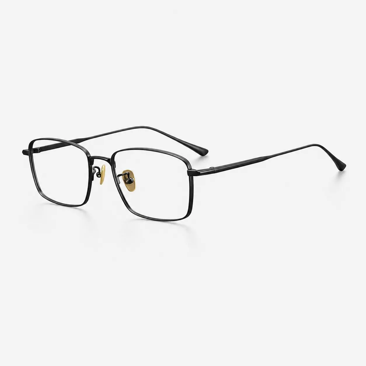 Beren Rectangle Titanium Glasses