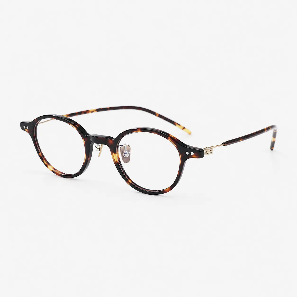 Elira Round Acetate and Titanium Glasses