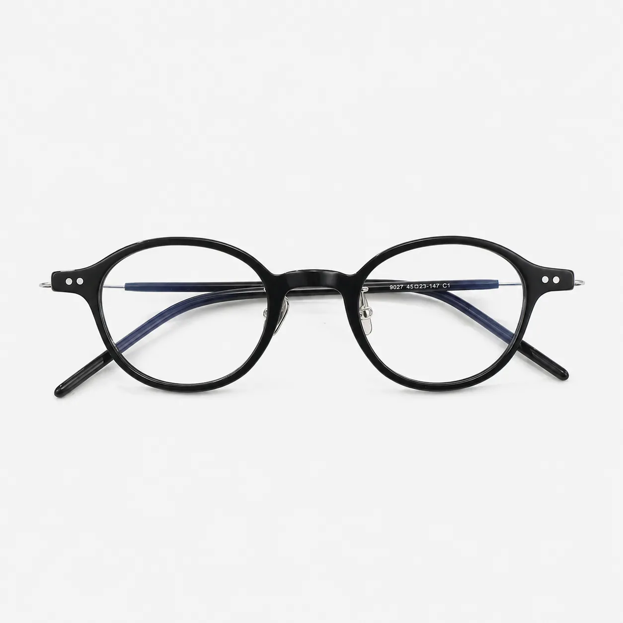 Elira Round Acetate and Titanium Glasses