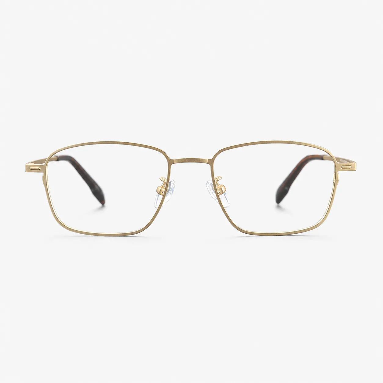 Hiren Rectangle Titanium Glasses