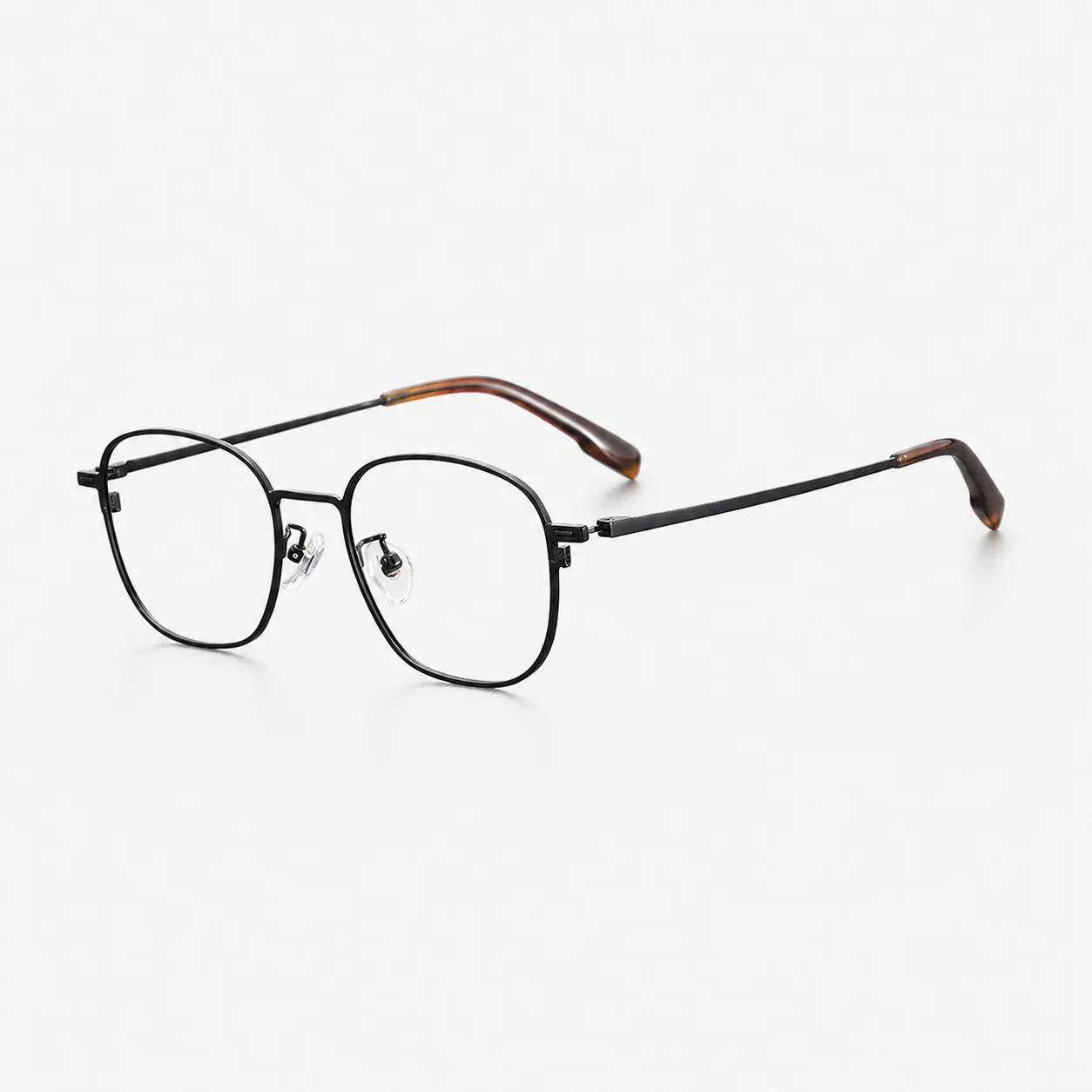 Orin Square Titanium Glasses