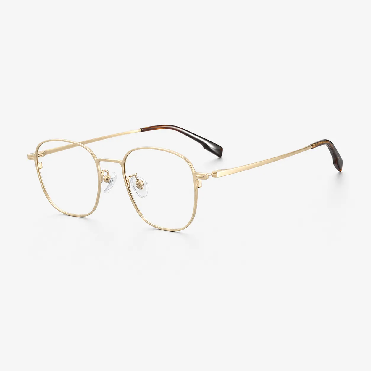 Orin Square Titanium Glasses
