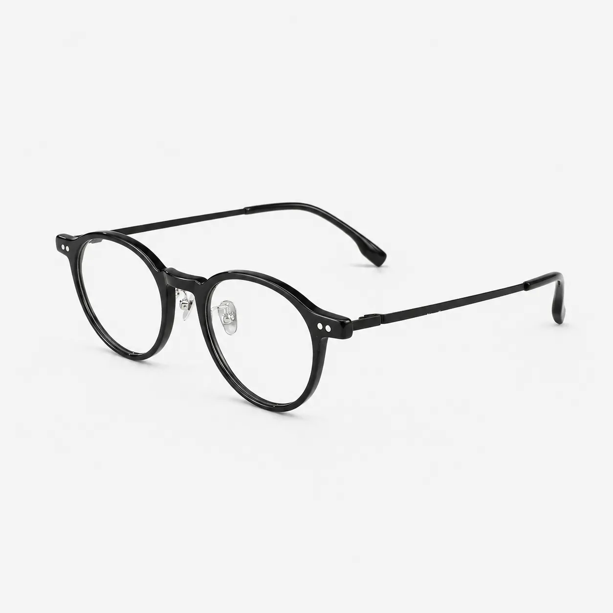 Aven Round Acetate and Titanium Glasses