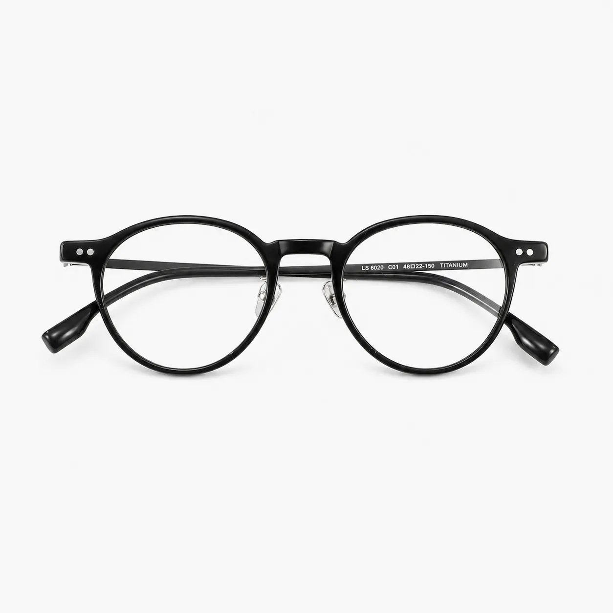 Aven Round Acetate and Titanium Glasses