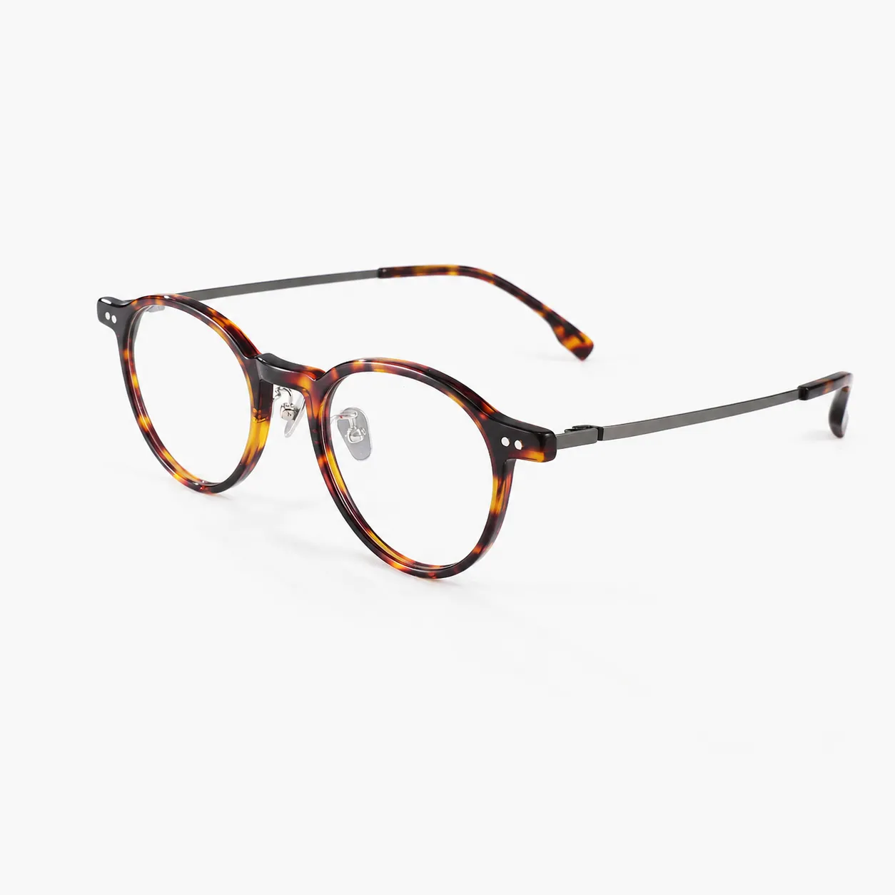 Aven Round Acetate and Titanium Glasses