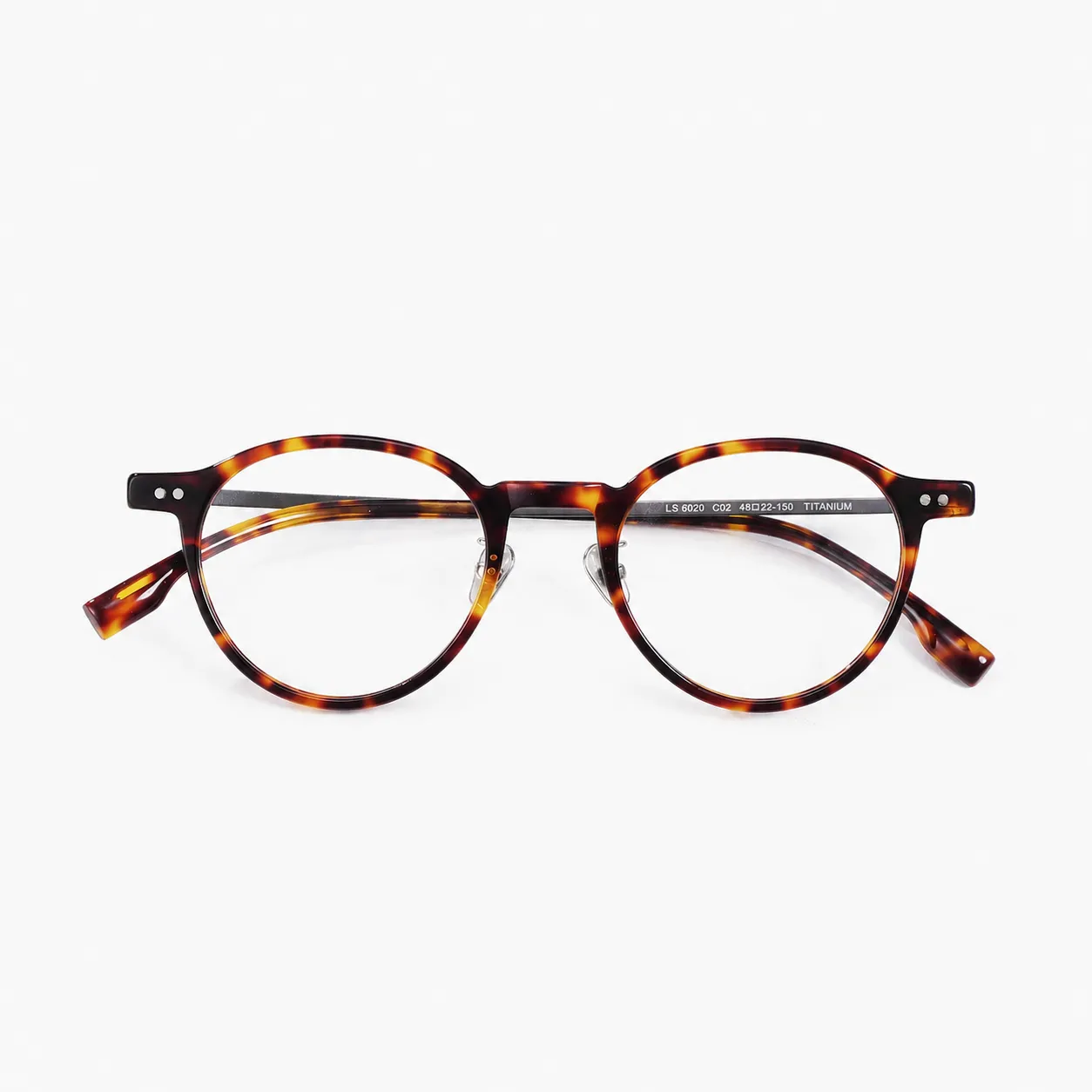 Aven Round Acetate and Titanium Glasses