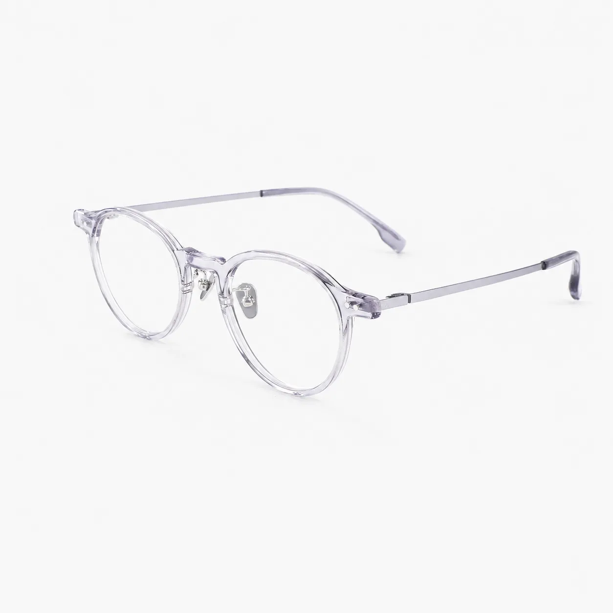 Aven Round Acetate and Titanium Glasses