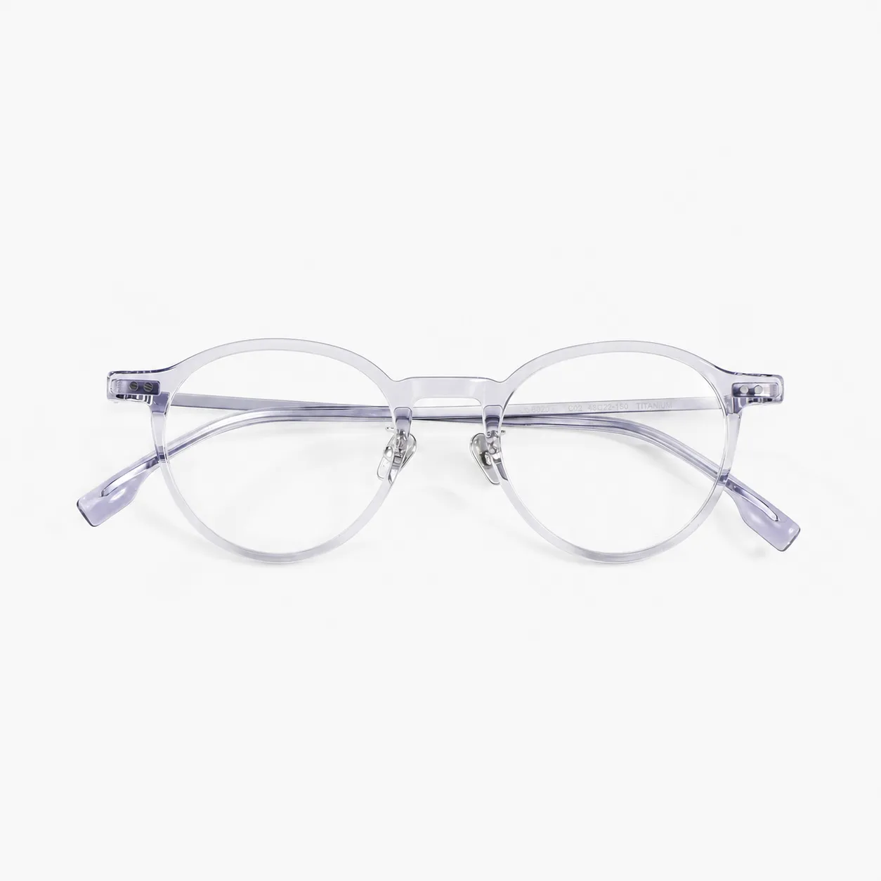 Aven Round Acetate and Titanium Glasses