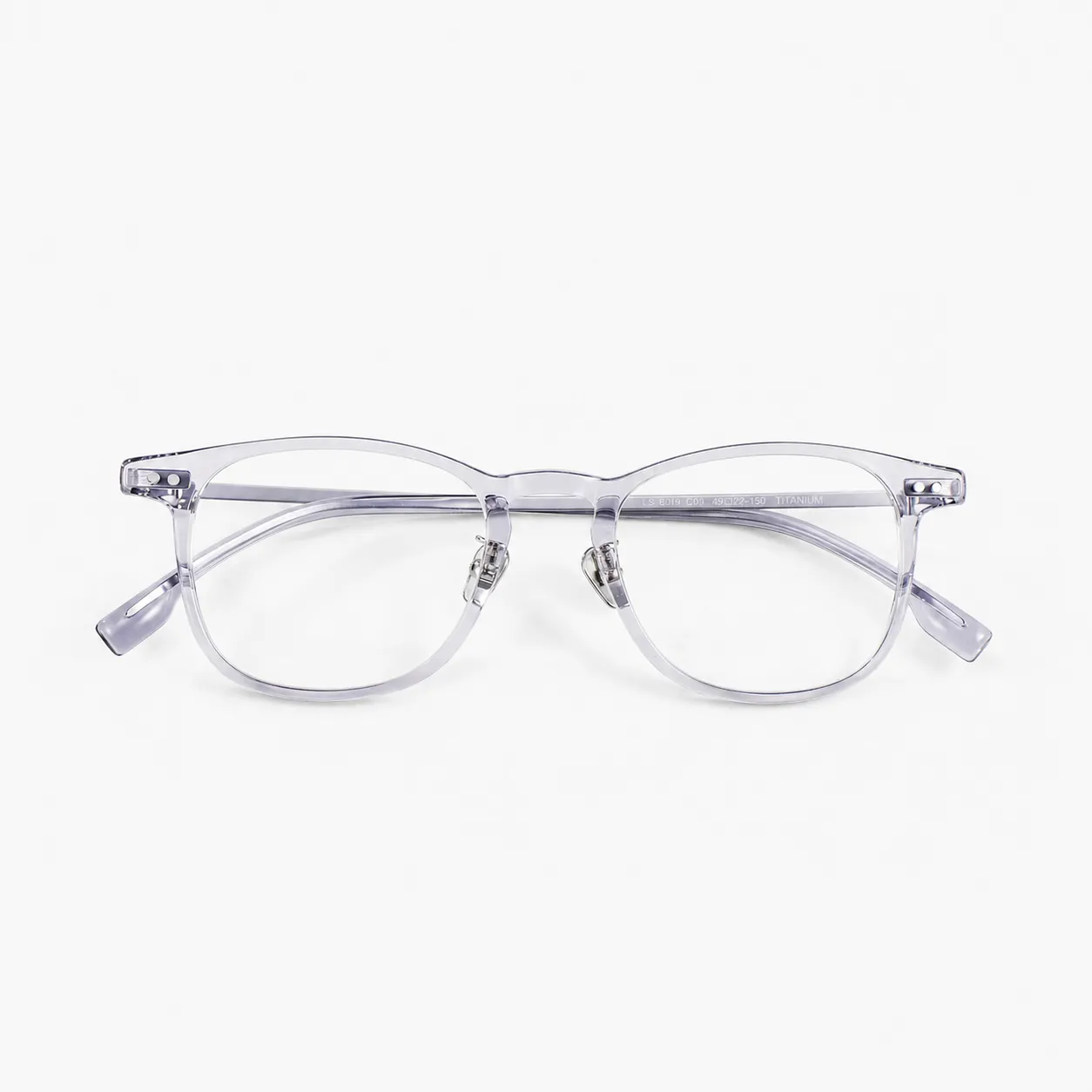 Aven Square Acetate and Titanium Glasses