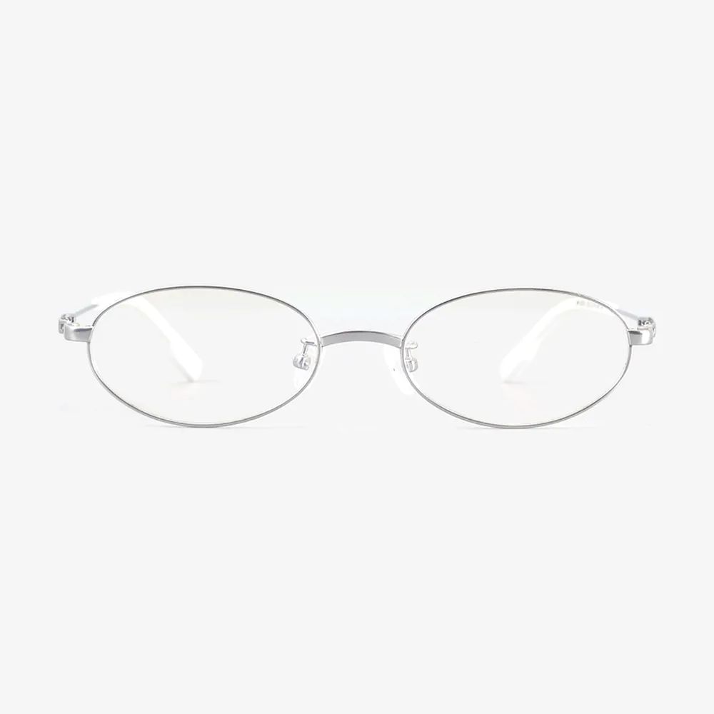 Cameron Oval Titanium Glasses