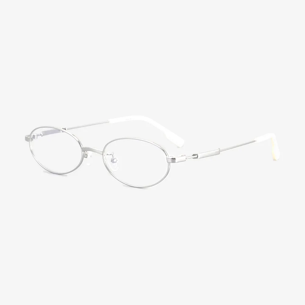 Cameron Oval Titanium Glasses
