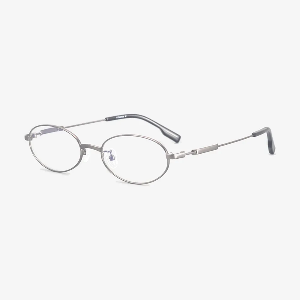 Cameron Oval Titanium Glasses