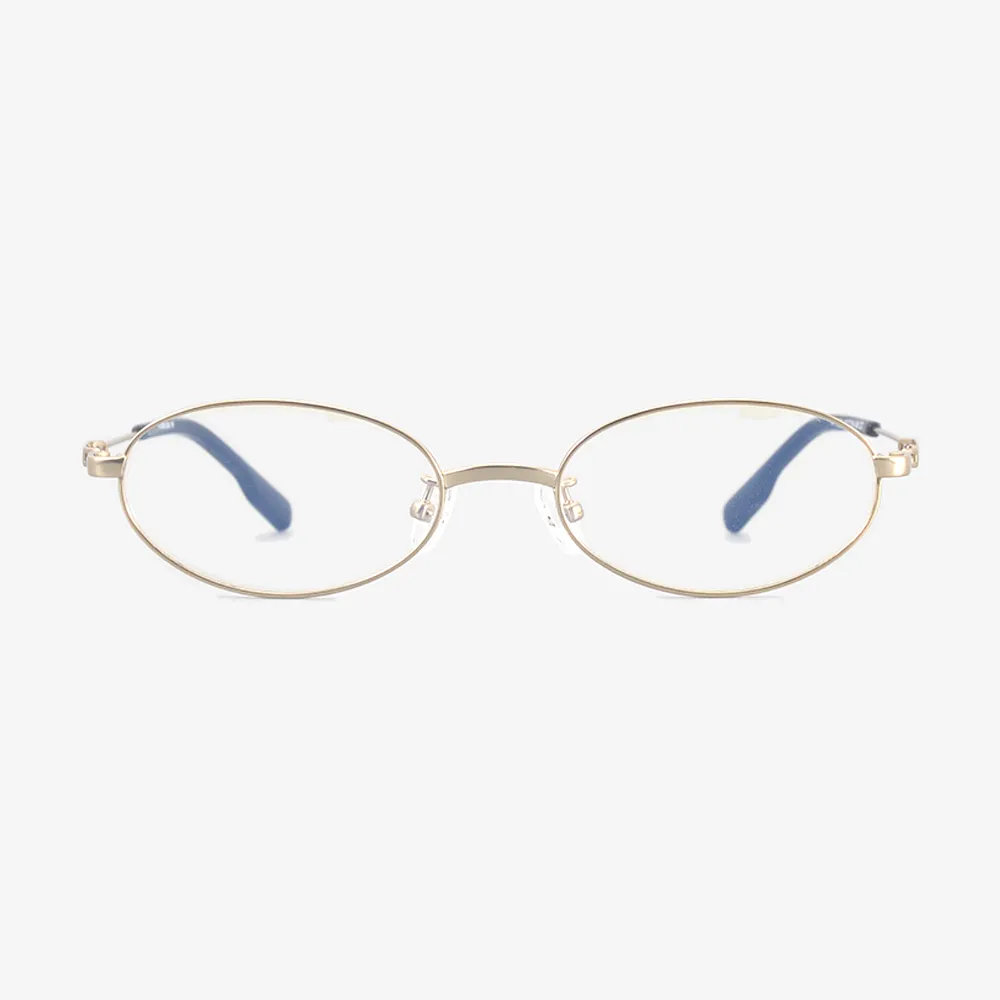 Cameron Oval Titanium Glasses