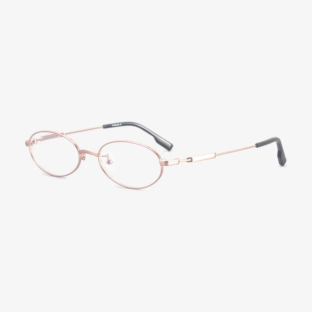 Cameron Oval Titanium Glasses