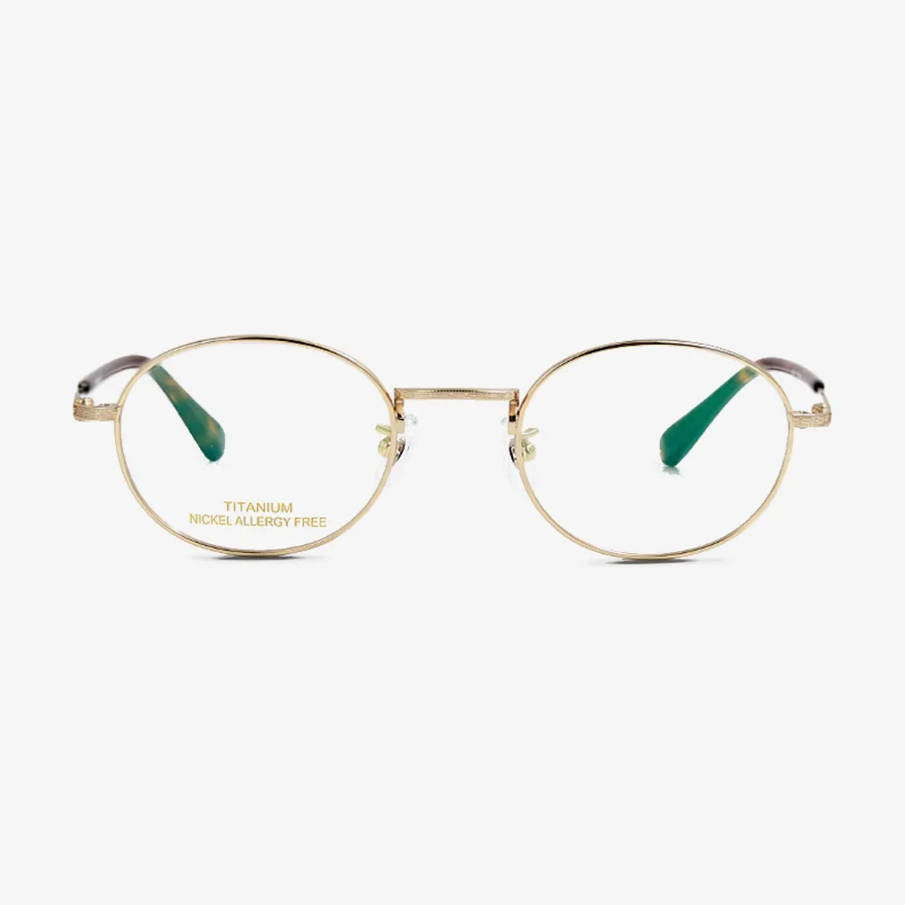 Blair Oval Titanium Glasses
