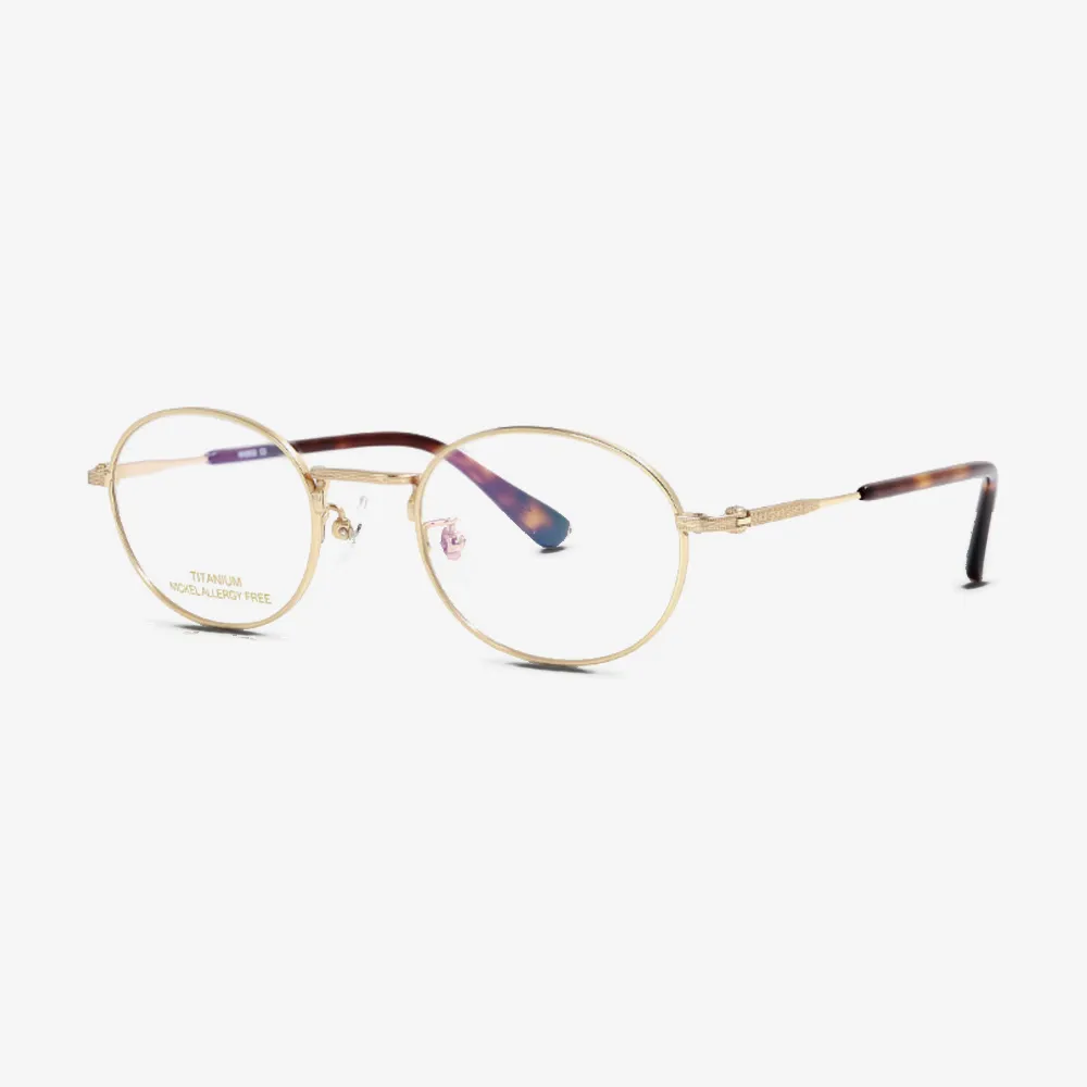 Blair Oval Titanium Glasses