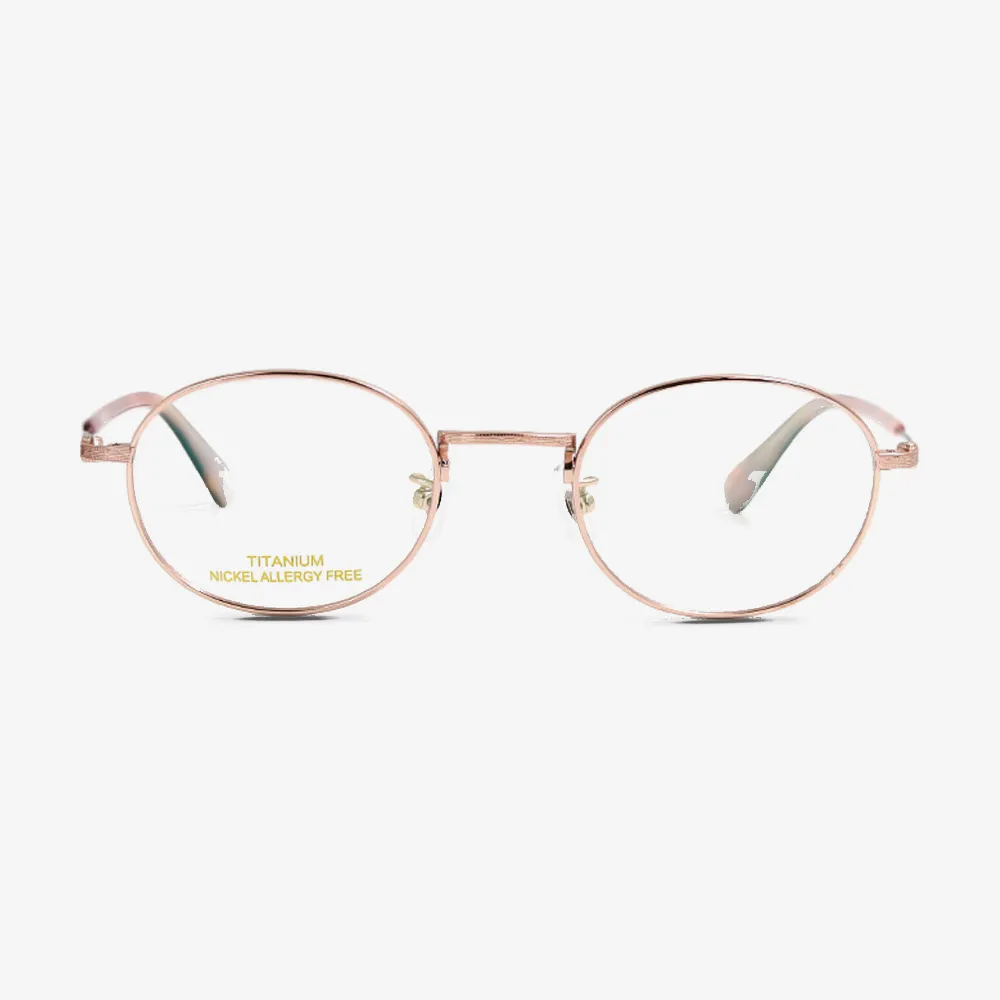 Blair Oval Titanium Glasses