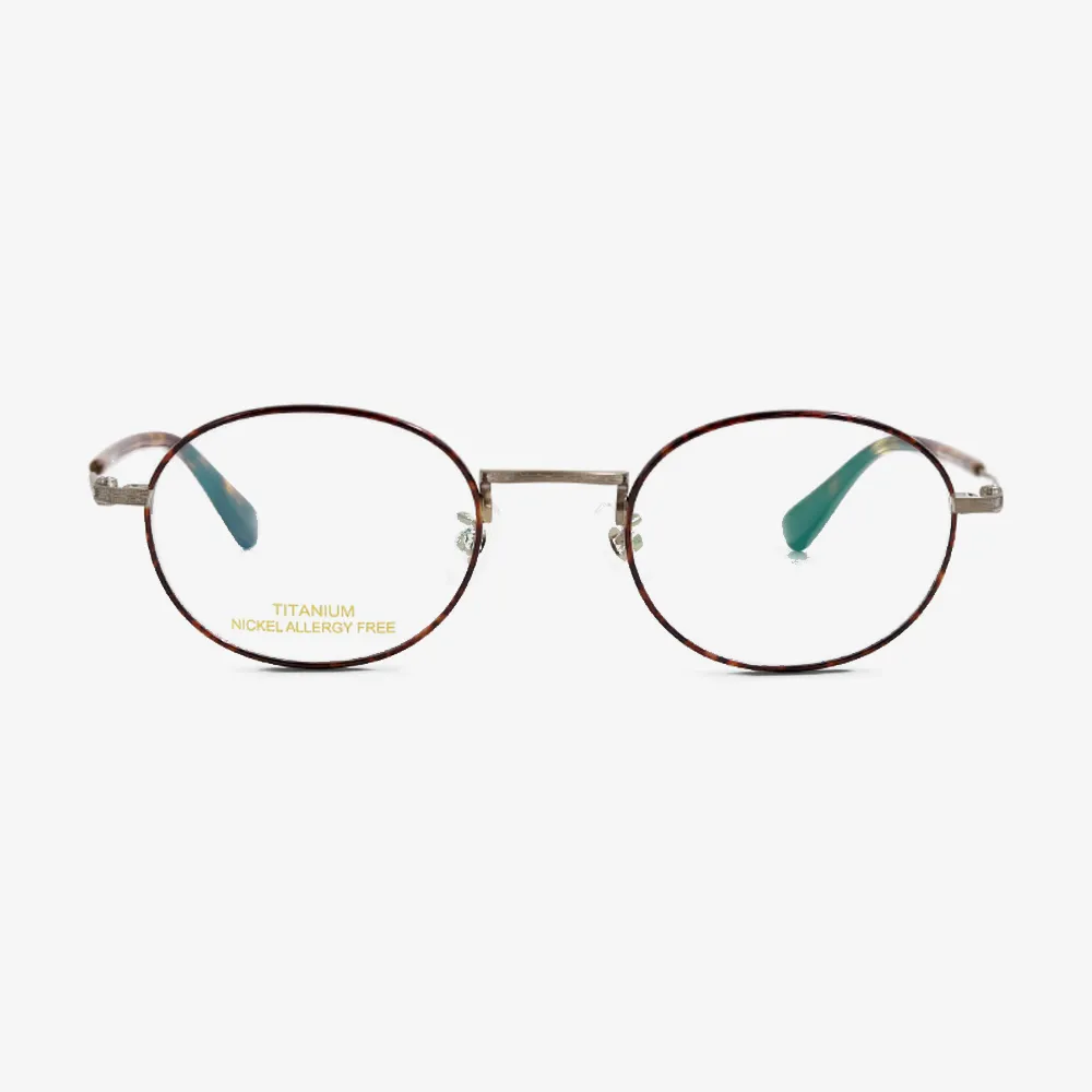Blair Oval Titanium Glasses