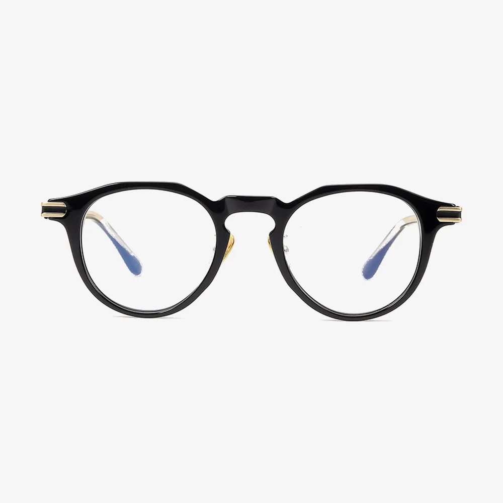 Sage Round Acetate Glasses