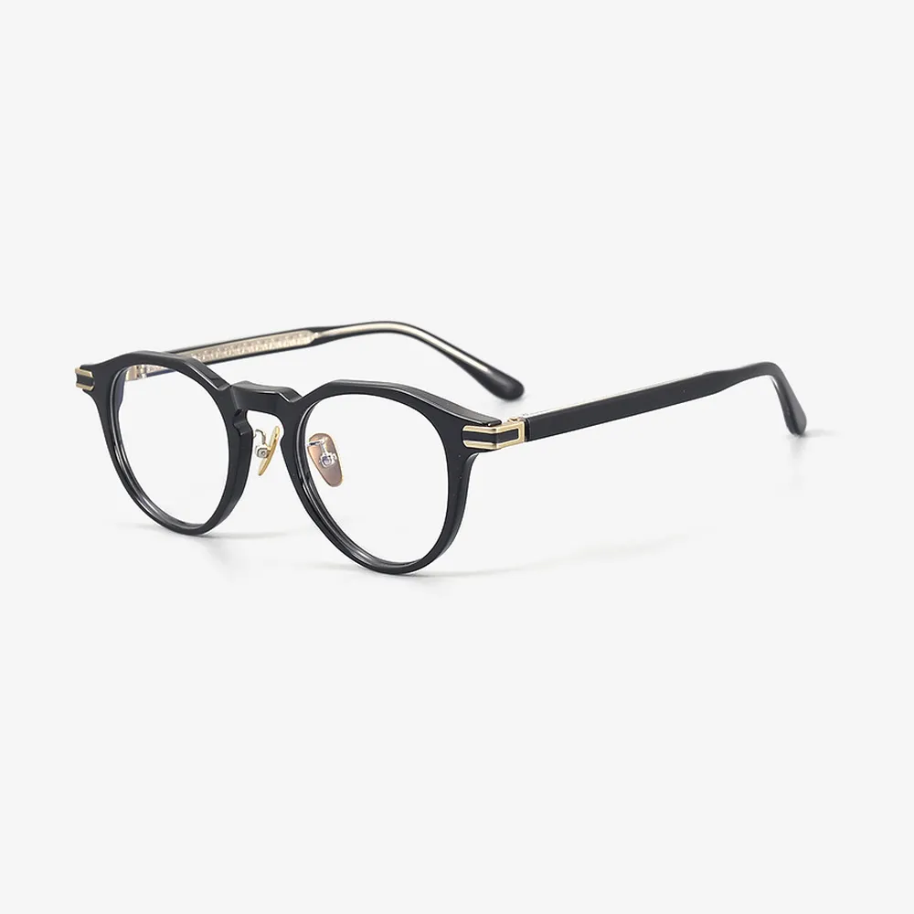 Sage Round Acetate Glasses