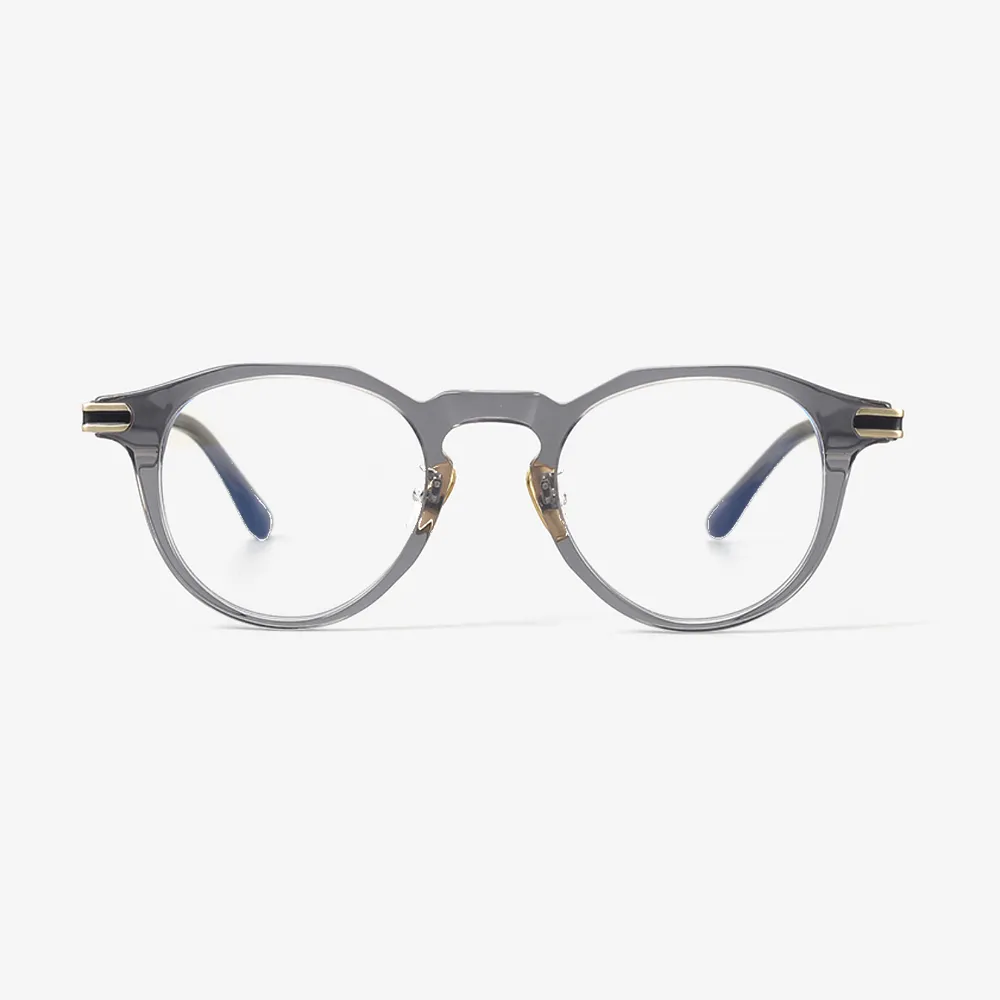 Sage Round Acetate Glasses