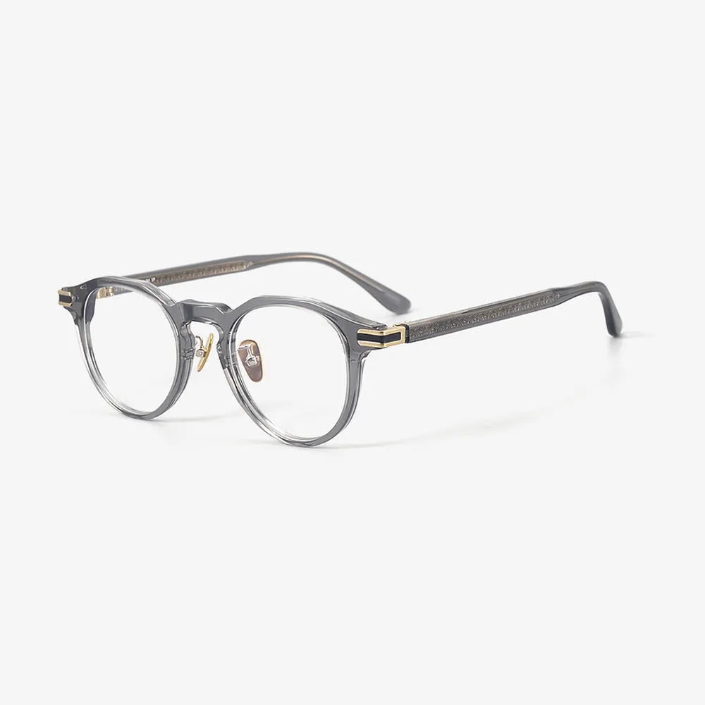 Sage Round Acetate Glasses