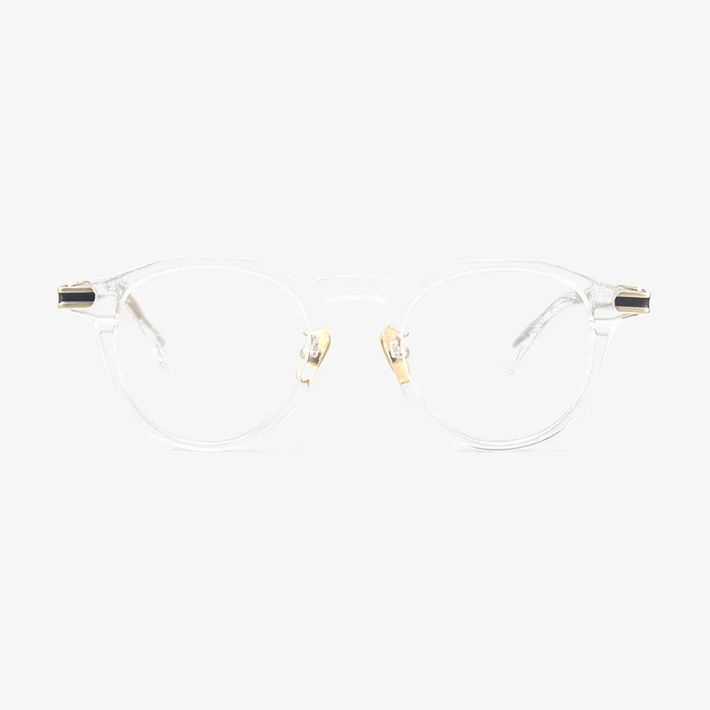 Sage Round Acetate Glasses