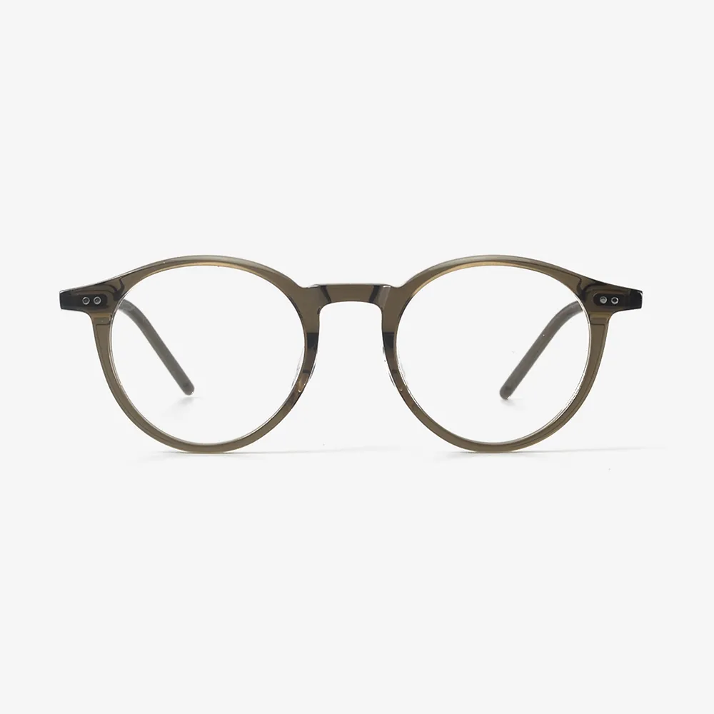 Monroe Round Acetate Glasses