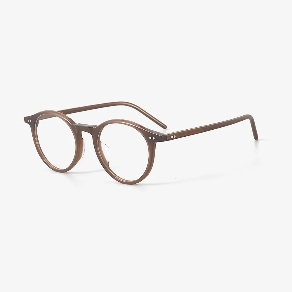 Monroe Round Acetate Glasses