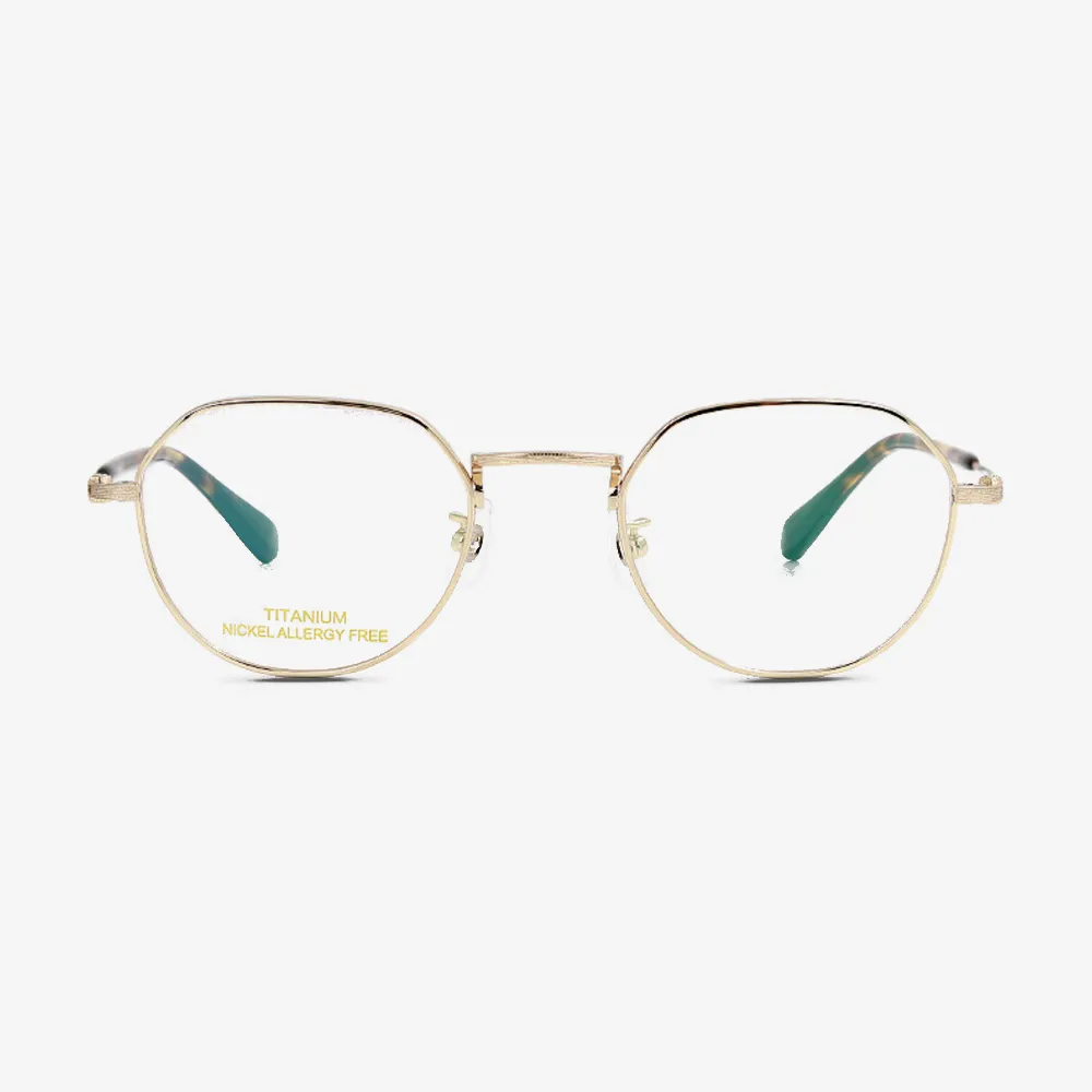 Hayden Round Titanium Glasses