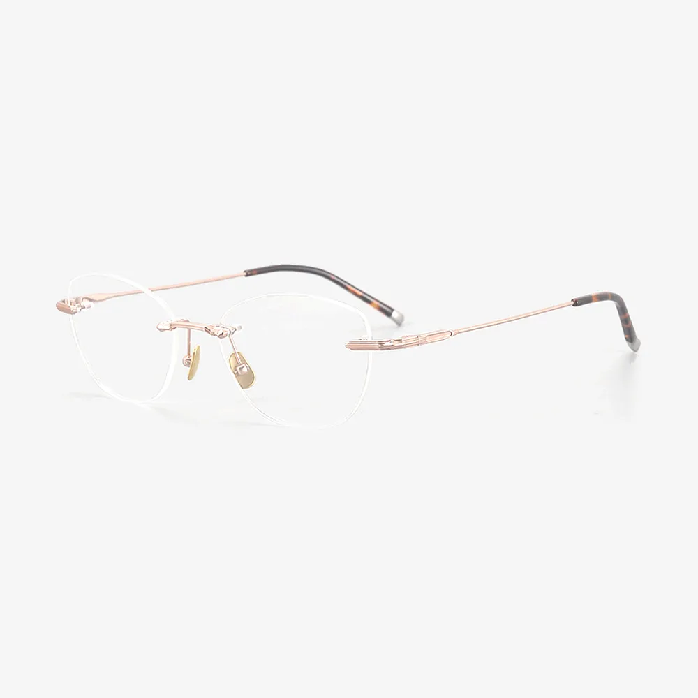 Morgan Cat-Eye Titanium Glasses