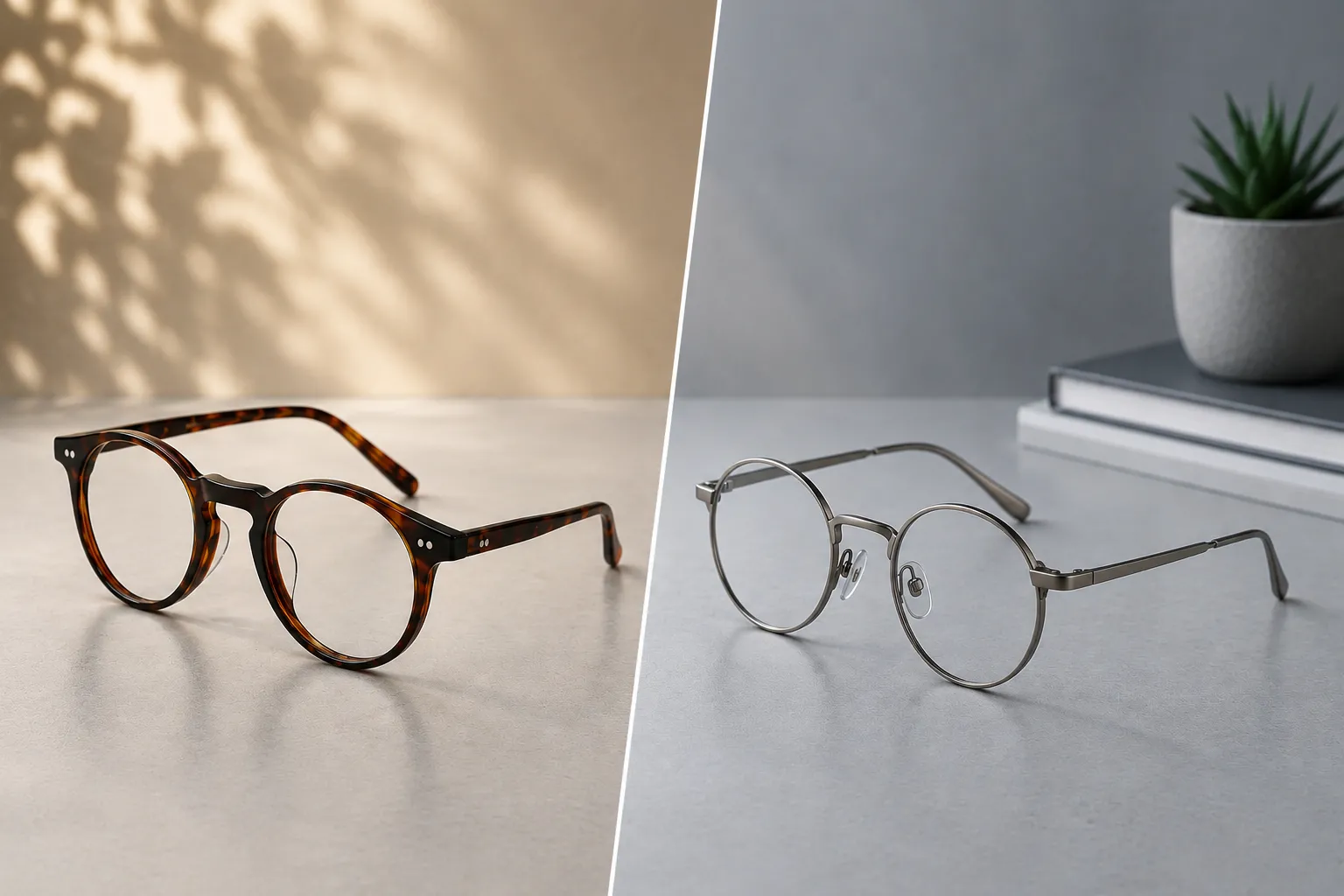 Metal vs Plastic Glasses: Which Frame Material Is Right for You? related article image