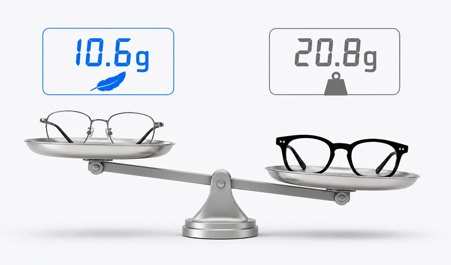 Metal vs Plastic Glasses: Which Frame Material Is Right for You?