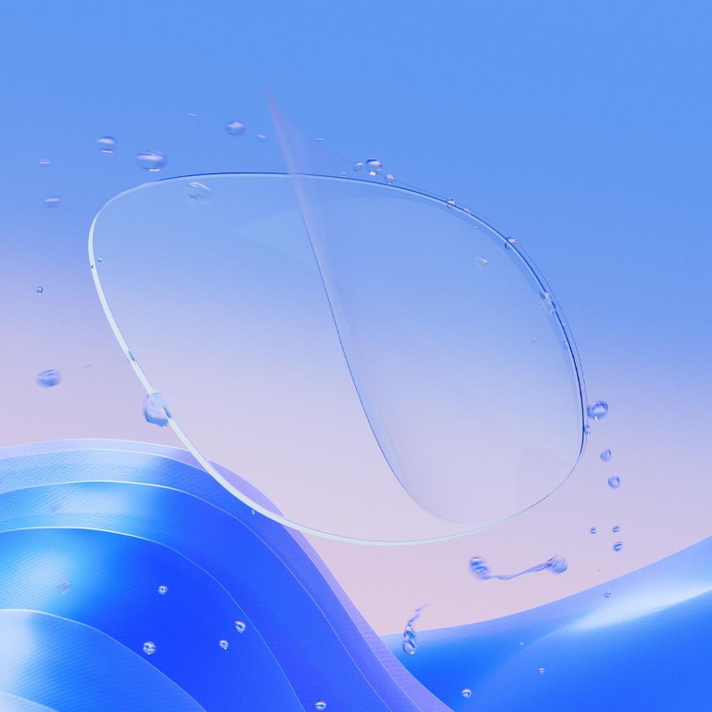 Waterproof lens feature